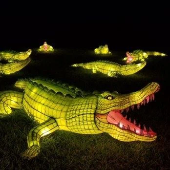 LED Decoration Animal Tiger Lantern